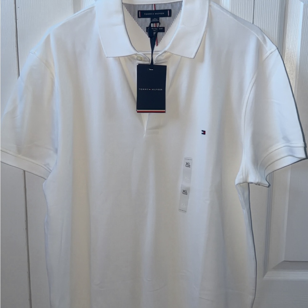 Tommy Hilfiger Classic White Polo Shirt